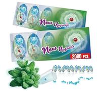 icMentol - Ice Cold Recipe, 2000 Capsules Menthol Balls for Cigarettes, Aroma Capsule, Aroma Balls, DIY Click Balls (10 Packs x 200 Capsules, Menthol)