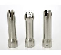 ICO Stainless Steel Nozzle Set for Whipped Cream Dispensers or Cream Whipper