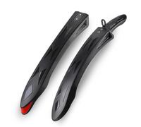 ICOCOPRO MTB Mudguards Set,Adjustable Bike Mudguards with Reflectors,Universal Mud Guards for Mountain Bike,Full Cover Thicken Widen Bicycle Fenders Set for 26/27.5