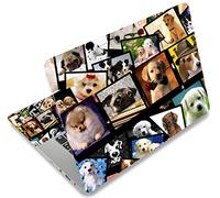 icolor Laptop Skin Sticker Decal 12" 13 13.3" 14 15 15.4" 15.6 inch Personalized Universal Notebook Vinyl Skin Stickers Cover Art Decal Computer Protector (Dogs)