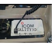 ICOM M330GE FM Transceiver - Black | Radio | M330 | Compact | Waterproof | GPS