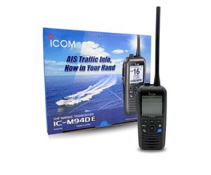 ICOM IC-M94D VHF MARINE TRANSCEIVER WITH DSC & AIS RECEIVER | Radio | M94 |