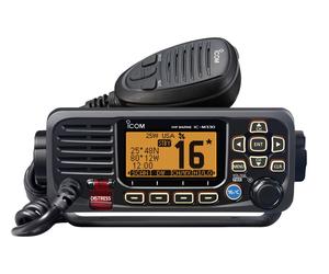 ICOM M330GE FM Transceiver - Black | Radio | Waterproof | GPS