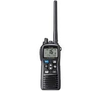 ICOM M73E VHF Marine Radio | 6W transmit power | IPX8 waterproof | Floating design | Long battery life | Channel 16 access