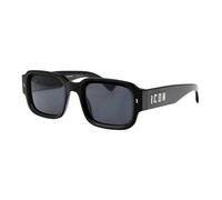 Icon 0009/S Sunglasses - male - Dsquared2 - Sunglasses - Black - 50 MM - Accessories 50 MM