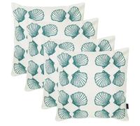 icon 4 Pack Cushion 43x43 Kyoto Fabric, Small Sea Shell in Off-White ICON Off-White