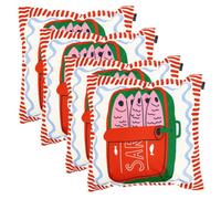 icon 4 Pack Cushion 43X43Cm Sardine Print