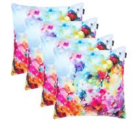 icon 4 Pack Cushion 43X43Cm Spring Flower, Pink Back