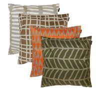 icon 4Pk Cushion Mark Marking, X1 Chocolate, X1 Stone, 1X Khaki, 1X Burnt Orange