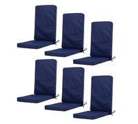 icon 6Pk High Back Outdoor Seat Pad Navy