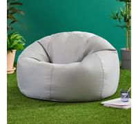 icon Adult Classic Beanbag Outdoor Waterproof Bean Bags Ready Filled - Grey