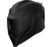 Icon Airflite Dark Helmet, black, size S for Men