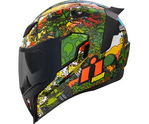 Icon Airflite GP23, full face helmet M Green/Yellow/Orange