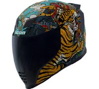 Icon Airflite Mips Edo, full face helmet L Grey/Blue/Orange
