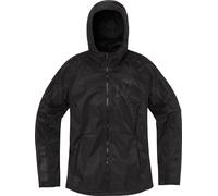 Icon Airform Ladies Textile Jacket, black, size 2XL for Men