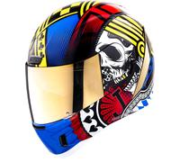 Icon Airform MIPS Lucky Lid, full face helmet XL White/Black/Red/Blue/Yellow