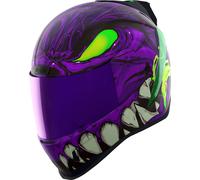 Icon Airform Mips Manik’RR, full face helmet M Purple/Neon-Green/Black