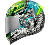 Icon Airframe Pro Outbreak, full face helmet S Light Blue/Green/White/Grey