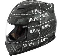ICON AIRFRAME STATISTIC INTEGRAL HELMET matt black XL