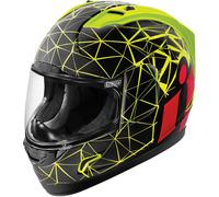 ICON ALLIANCE CRYSMATIC full face helmet yellow-black XL