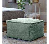 icon Amara Chenille Bean Bag Pouffe Sage Green