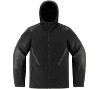 Icon Basehawk 2, leather-textile jacket M Black