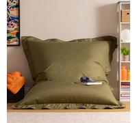 icon Bazaar Bag Khaki Green Giant Indoor Outdoor Bean Bag Lounger