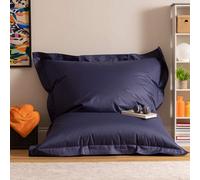 Bazaar Bag Giant Indoor Outdoor Bean Bag Lounger Veeva Navy One Size