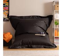 Veeva Bazaar Bag Black Giant Indoor Outdoor Bean Bag Lounger