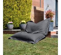 Bazaar Bag Giant Indoor Outdoor Bean Bag Lounger Veeva Charcoal One Size