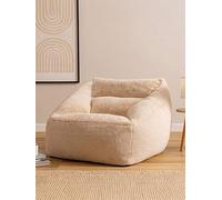Icon Beanbags Natalia Faux Fur Armchair Beanbag Cream