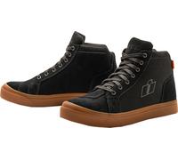 Icon Carga Motorcycle Shoes, black-brown, size 41 for Men
