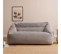 Icon Cecilia Jumbo Cord Sofa Bean Bag, Grey