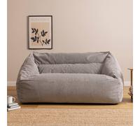 Icon Cecilia Jumbo Cord Sofa Bean Bag, Grey