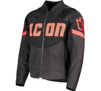 Icon Contra 3 Hero, textile jacket XL Black/Red