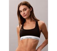 Calvin Klein Women's Bralette Icon Cotton Modal Unlined Black XL