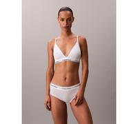 Icon Cotton Modal Triangle Bra White