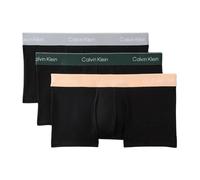 Calvin Klein Lv00nb4389 Trunk Low Rise Boxers 3 Units Black S Men