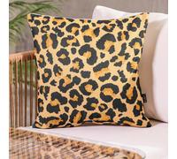 icon Cushion 43X43 Kyoto Fabric, New Leopard Print