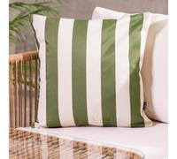 icon Cushion 43X43 Kyoto Fabric, Stripe, Olive