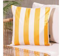 icon Cushion 43X43 Kyoto Fabric, Stripe, Yellow