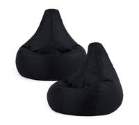 icon Dalton Medium Beanbag Corduroy Black Set Of 2