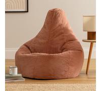 icon Dalton Medium Bean bag, Corduroy in Pink ICON Pink