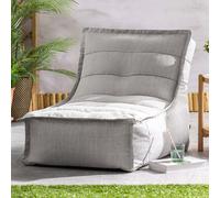 icon Dolce Indoor Outdoor Lounger Bean Bag - Grey / 4.85kg