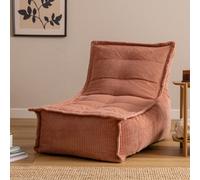 Icon Dolce Scandi Jumbo Cord Lounger, Dawn Pink