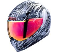 Icon Domain Nouveau, full face helmet 3XL Silver/Black