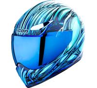 Icon Domain Nouveau, full face helmet M Blue/Turquoise