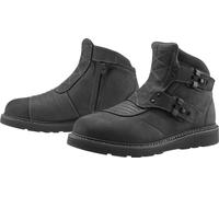 ICON El Bajo2 Motorcycle Boots Black 2023 Model