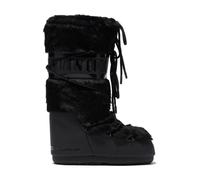 Icon Faux Fur Boot - female - Moon Boot - Winter Boots - Black - 2 UK - Shoes 2 UK