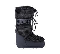 Icon Faux Fur Boot - female - Moon Boot - Winter Boots - Black - 2 UK - Shoes 2 UK